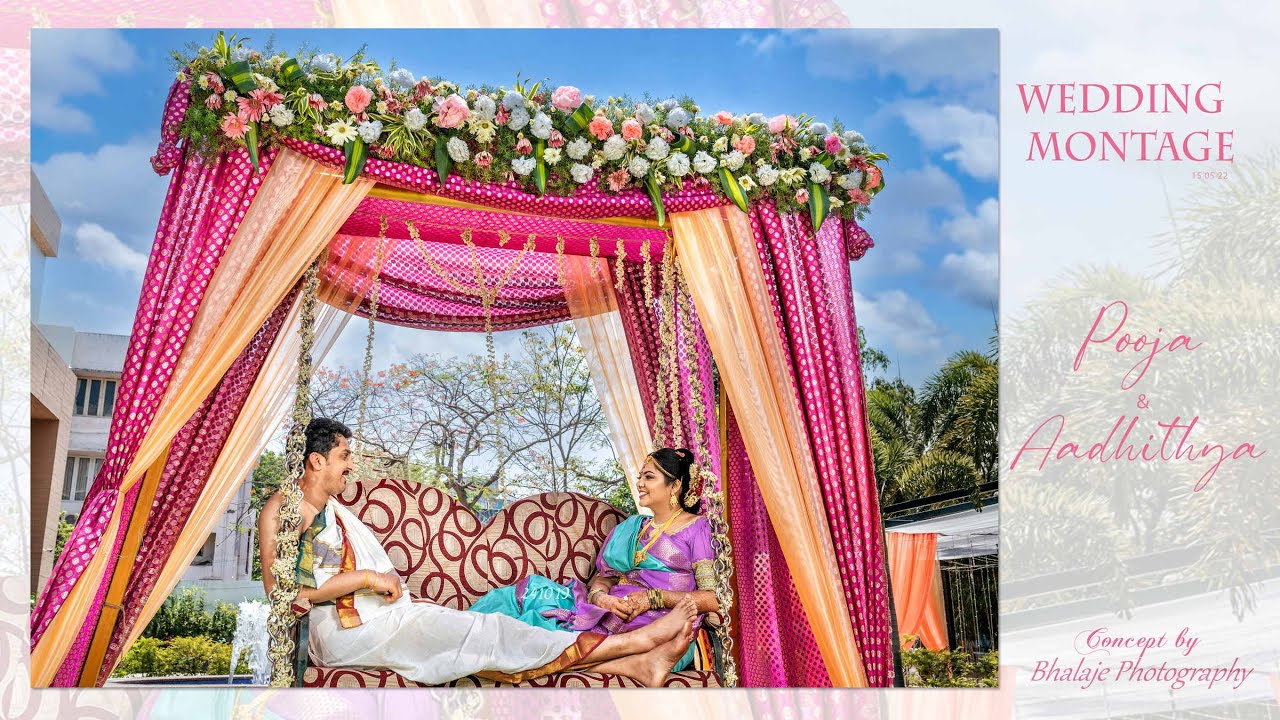 Tambram Wedding Montage | Pooja & Aadhitya | Rama Kalyana Mandapam | Candid Video | 4K Resolution