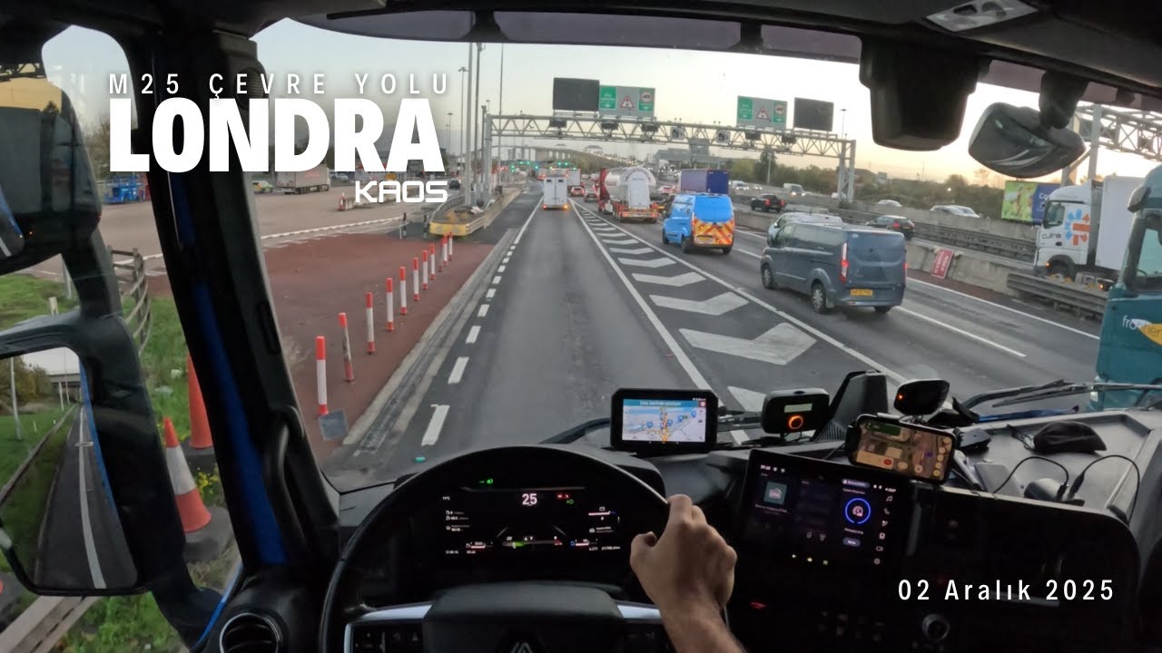 İNGİLTERE M25 ÇEVRE YOLU| İngiltere'nin En Kalabalık Yolu