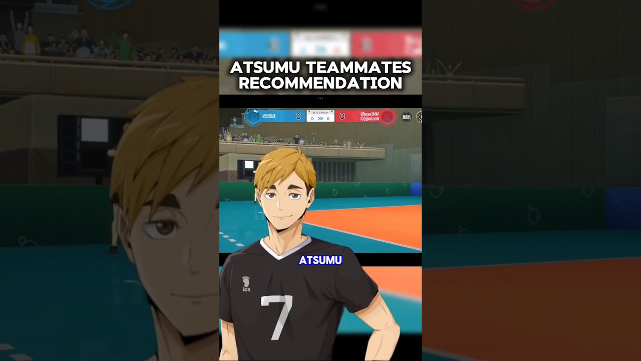 Miya Atsumu Teammates Recommendations #HAIKYUStartingLineup #haikyuu #haikyuuflyhigh #Atsumu #ハイキュー