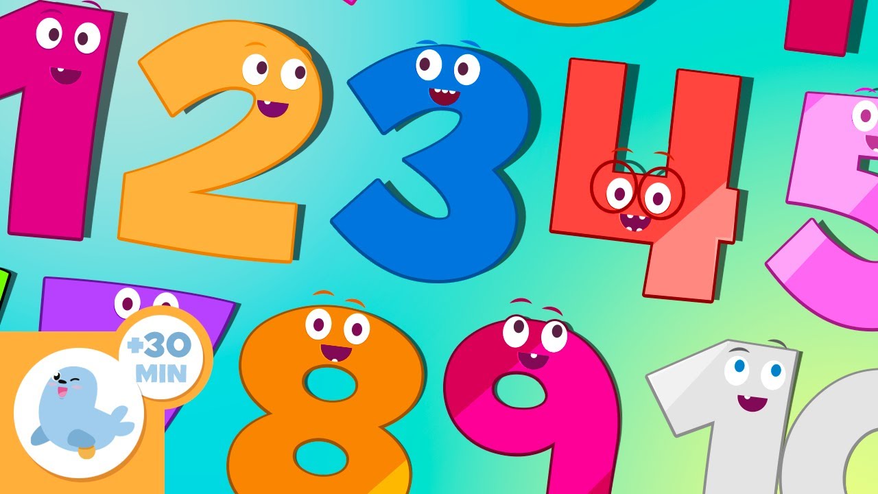 1️⃣2️⃣3️⃣ ¡Aprendemos los NÚMEROS cantando con Smile and Learn! 🕺🏻 Canción de los NÚMEROS