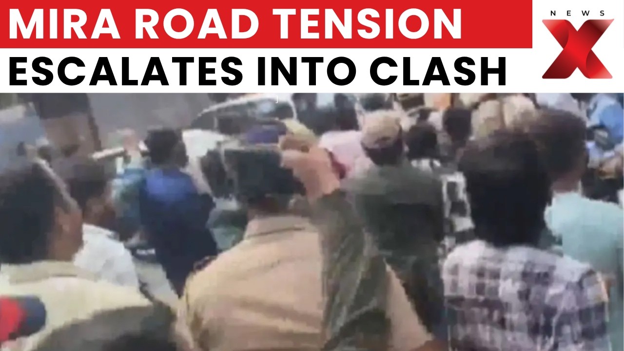 Mira Road Clash Intensifies: Two Groups Face Off During Eid Dispute; Police Intervenes Amid Crisis