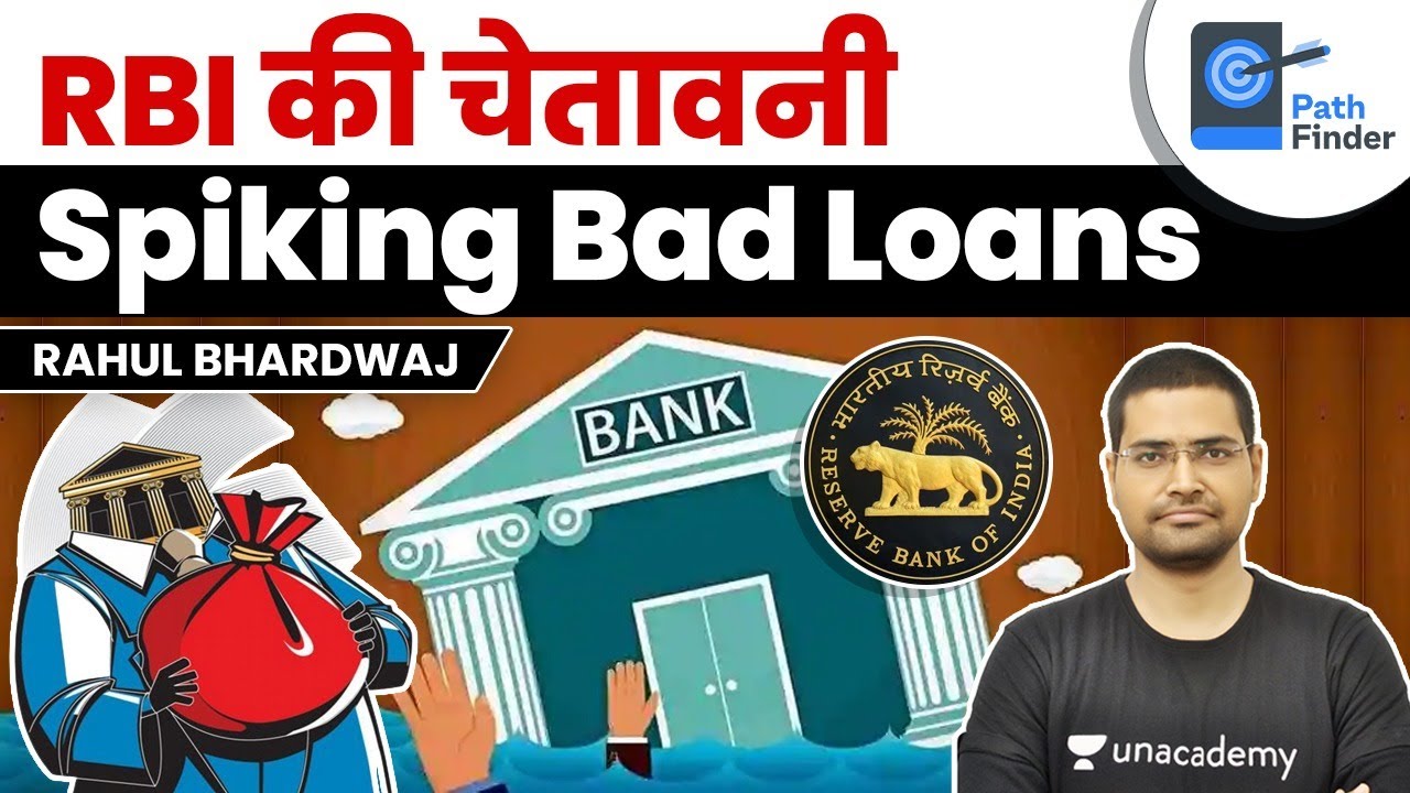 RBI warns on Rising Bad Loans | NPAs could Rise to 12.5% by March 2022 #CurrentAffairs #RBI #Economy
