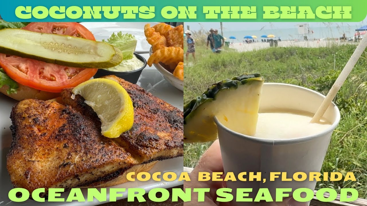Coconuts on the Beach - A Great Oceanfront Seafood Restaurant - Cocoa Beach, FL | 2024