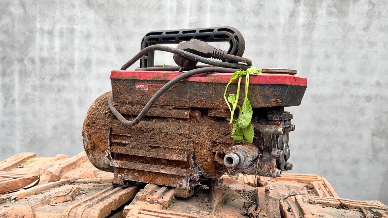 How To Pressure Car Washer Repair At Home // Restore High Pressure Car Washer