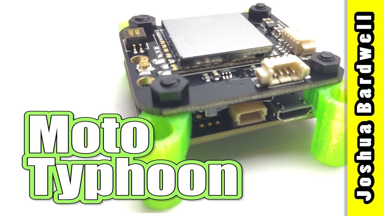 Betaflight F4 Flight Controller and FPV vTX in one! MOTO TYPHOON | also, T-Motor F40III first look