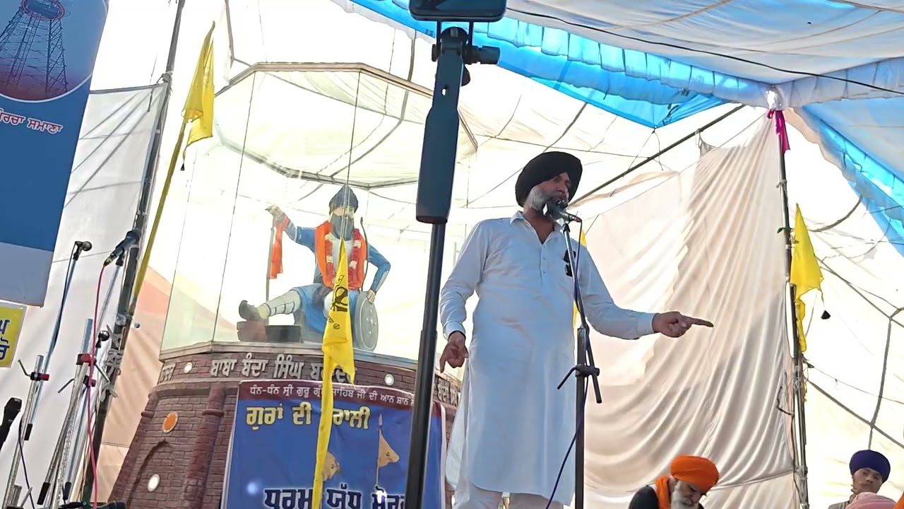 ਬਾਹਰੀ ਤਾਕਤਾਂ ਹਰ ਰੋਜ਼ ਮੋਰਚੇ ਨੂੰ ਤੋੜਨ ਲਈ ਯਤਨ ਕਰ ਰਹੀਆਂ ਹਨ, ਮੋਰਚੇ ਕੋਲ ਹੋਈ ਬੇਅਦਬੀ 