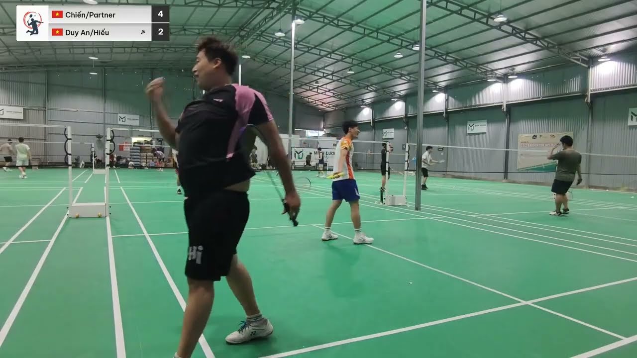 Chiến/Partner - Duy An/ Hiếu | Đôi Nam - GL sân Minh Dương Badminton 28/02/2026