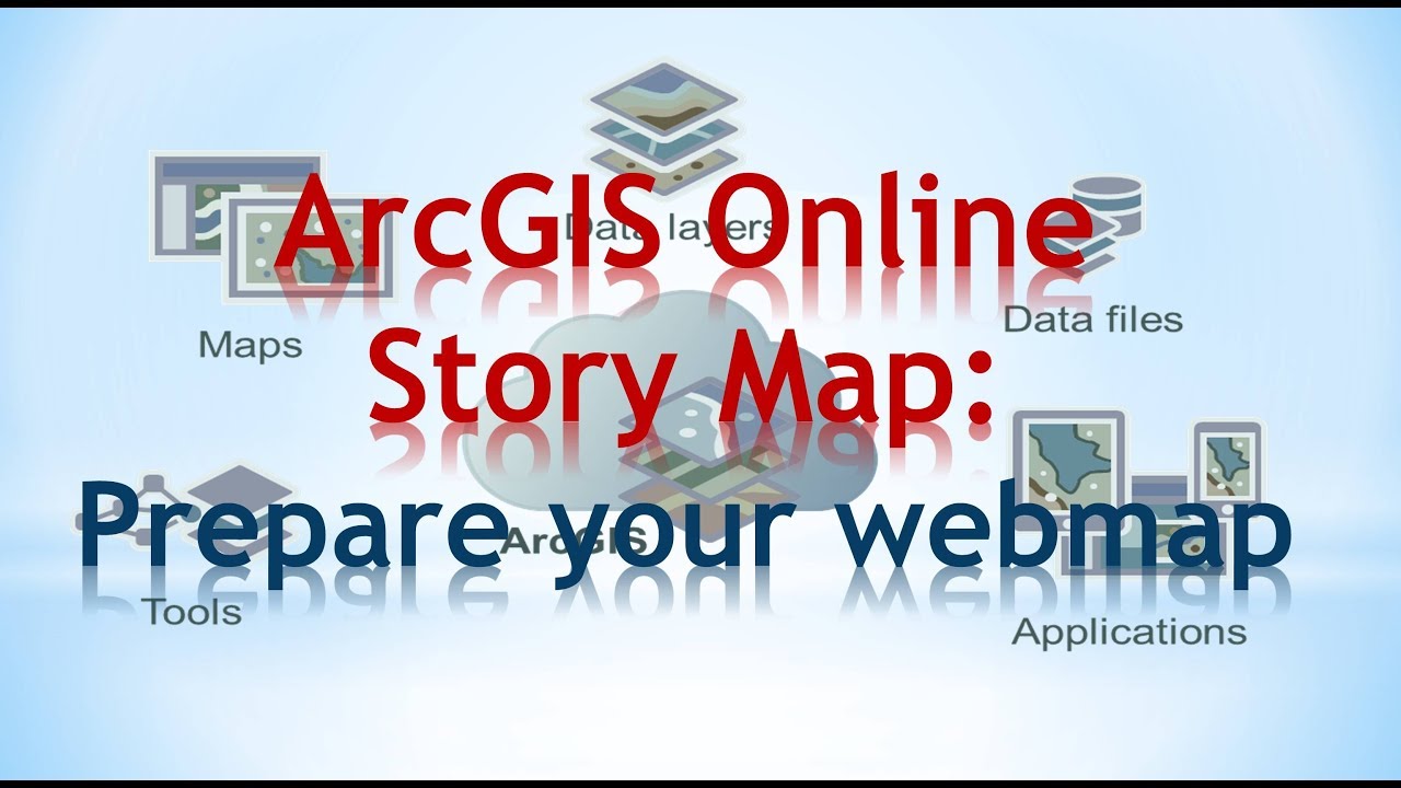 How to prepare webmap for ArcGIS online story map