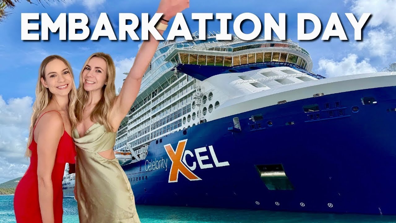 TRYING CELEBRITY FOR THE FIRST TIME | Celebrity Xcel Embarkation Cruise Vlog