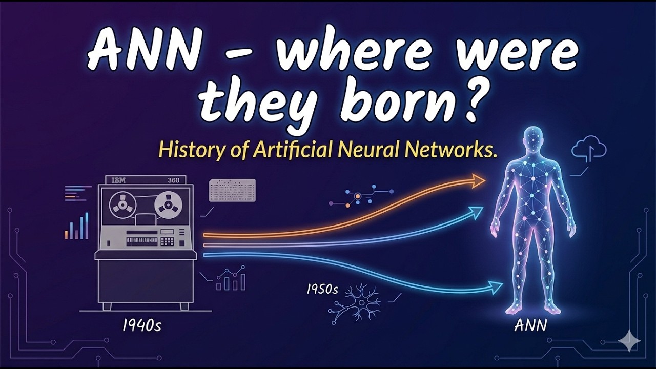 NEURAL NETWORKS ( ANN) Where did they COME from ??