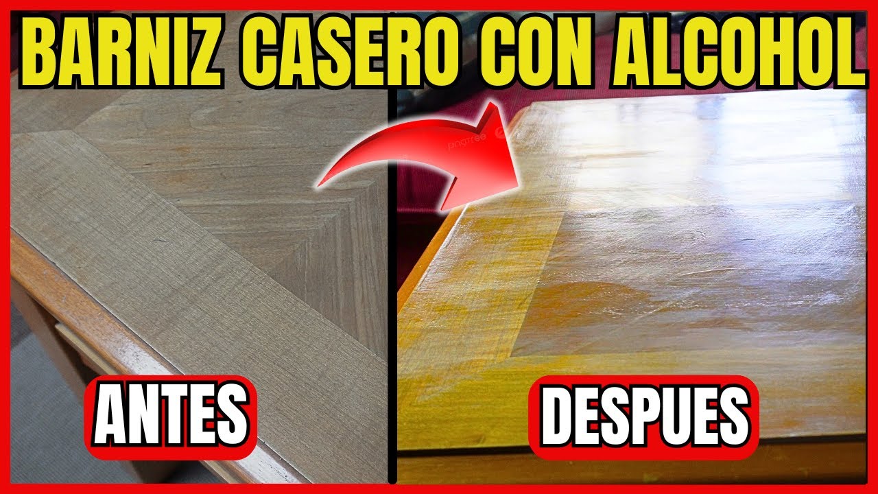 COMO HACER BARNIZ CASERO super f&aacute;cil y muy brillante con alcohol | Gio de la Rosa