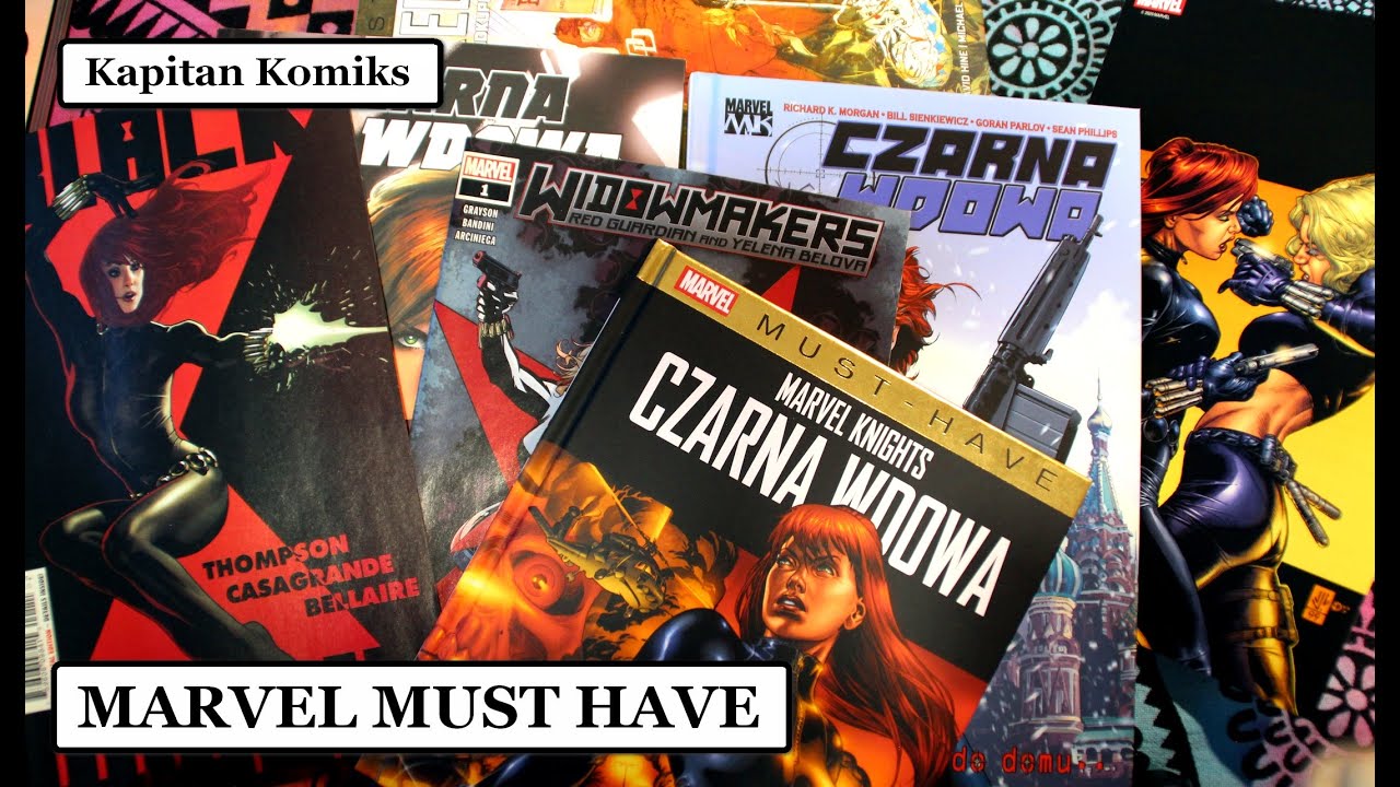 MARVEL MUST HAVE TOM 11 - CZARNA WDOWA (Kolekcja Hachette) Komiks