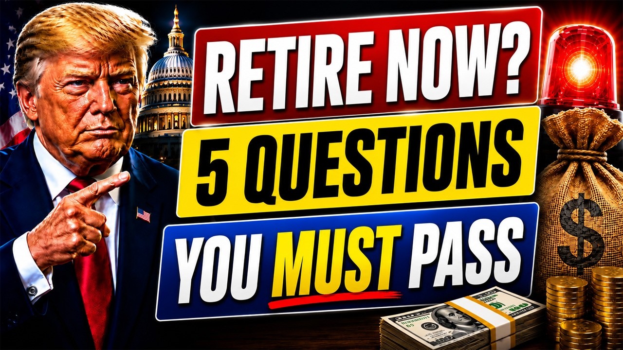 Retire NOW? 🚨 | 5 Questions That Reveal If You&rsquo;re Truly Ready | Most Americans Fail This Test