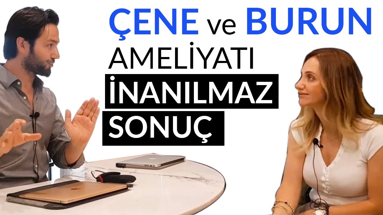 ÇENE VE BURUN AMELİYATI - İNANILMAZ SONUÇ