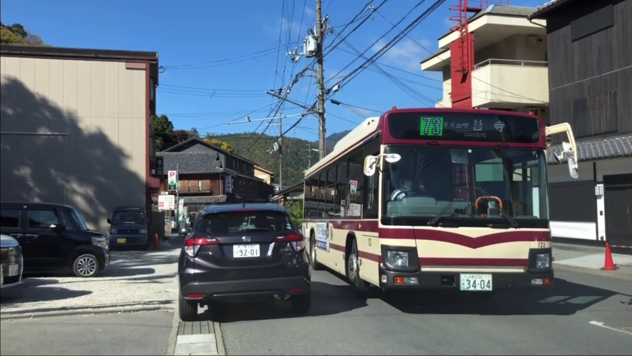 KYOTO ROAD GOING TO ARASHIYAMA