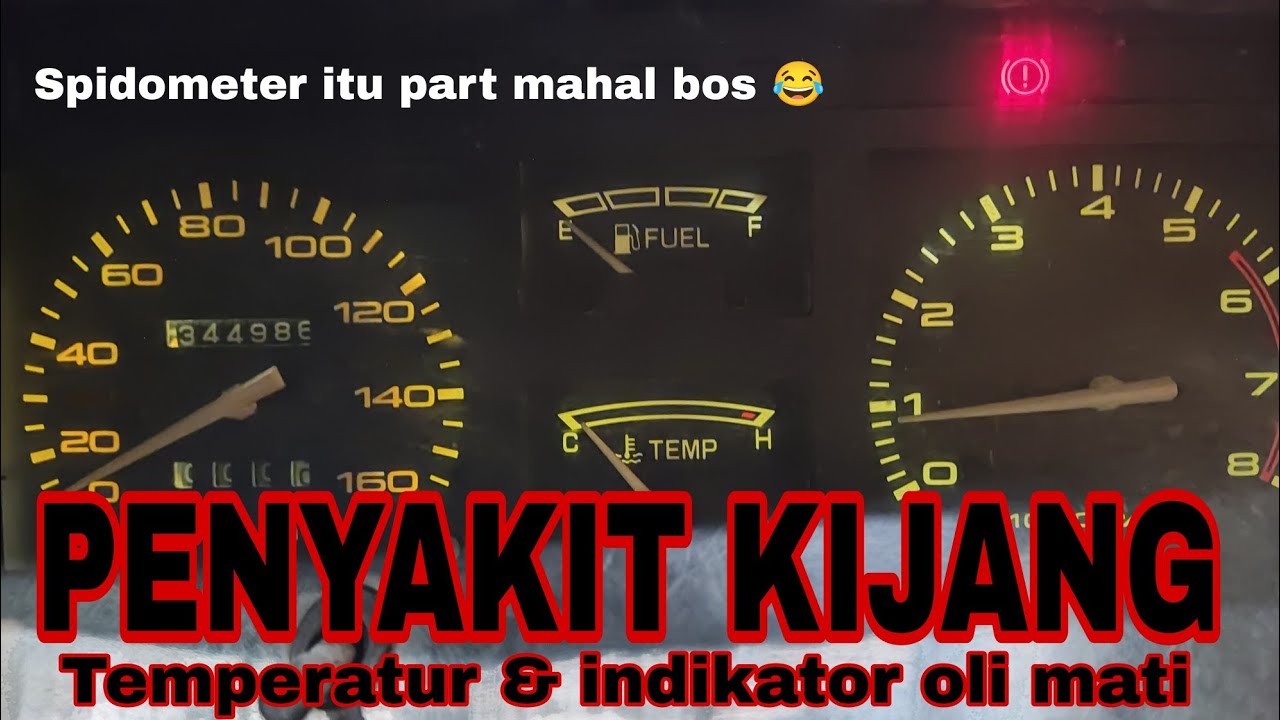 PERBAIKAN INDIKATOR OLI DAN SUHU KIJANG GRAND YANG MATI
