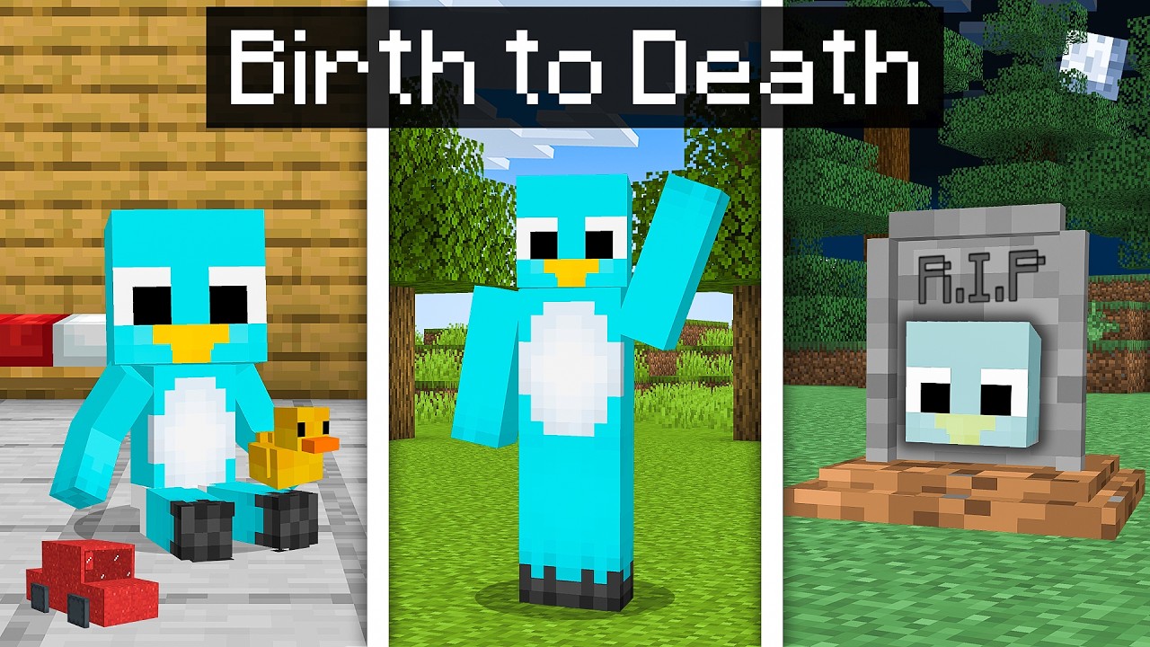От РОЖДЕНИЯ до СМЕРТИ в Minecraft