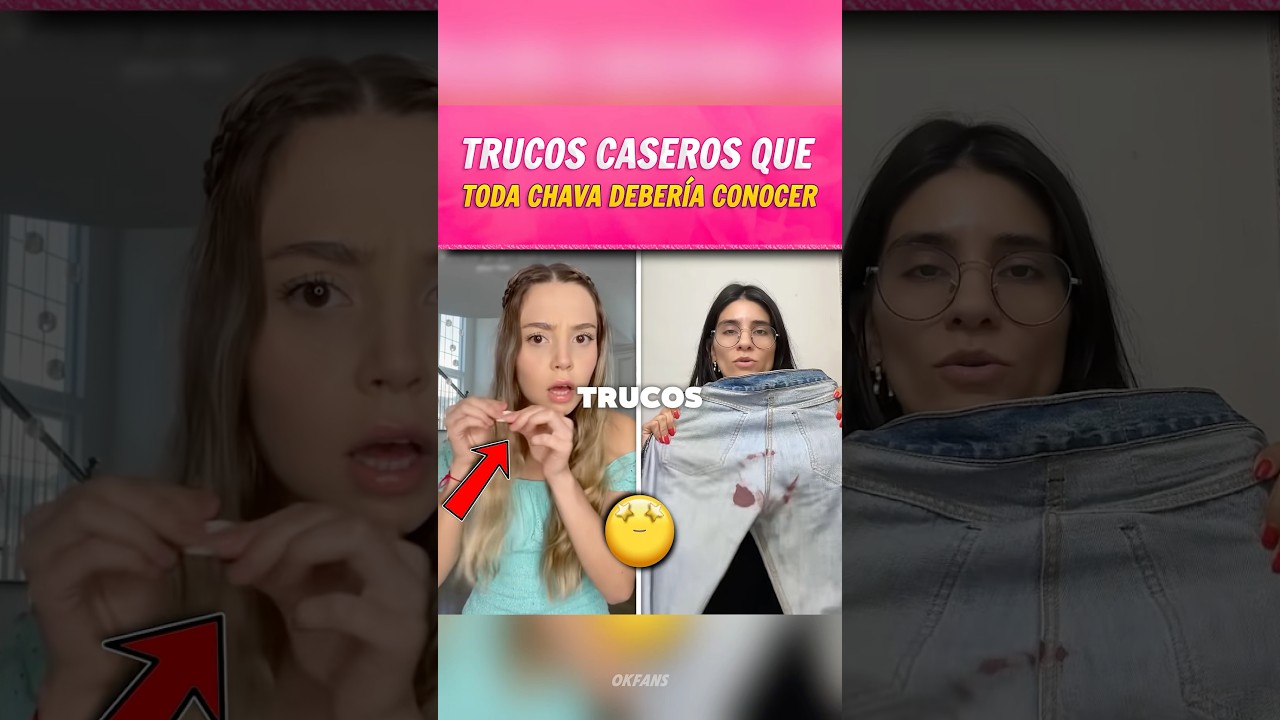 Trucos Caseros que Toda Chica Debe Conocer                #TrucosCaseros  #TipsDeCocina #shortvideo
