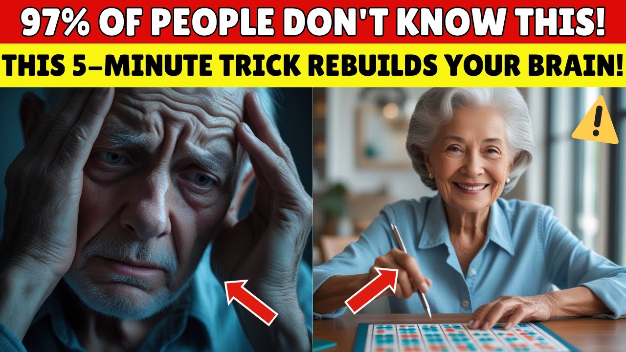 SENIORS: Do THIS Daily Brain Exercise to Stay Sharp, Think Faster & Prevent Memory Decline