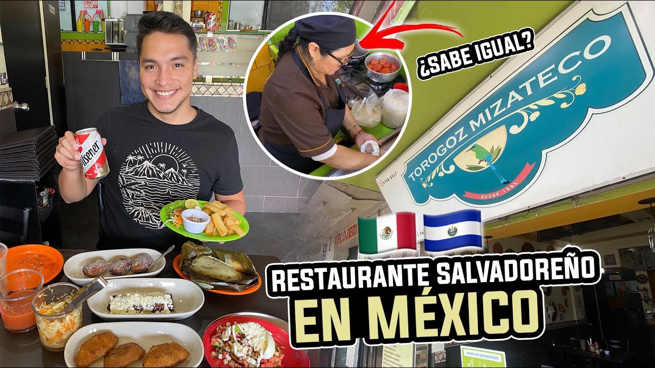 Este es el ÚNICO restaurante SALVADOREÑO en CDMX 🇲🇽😱🇸🇻