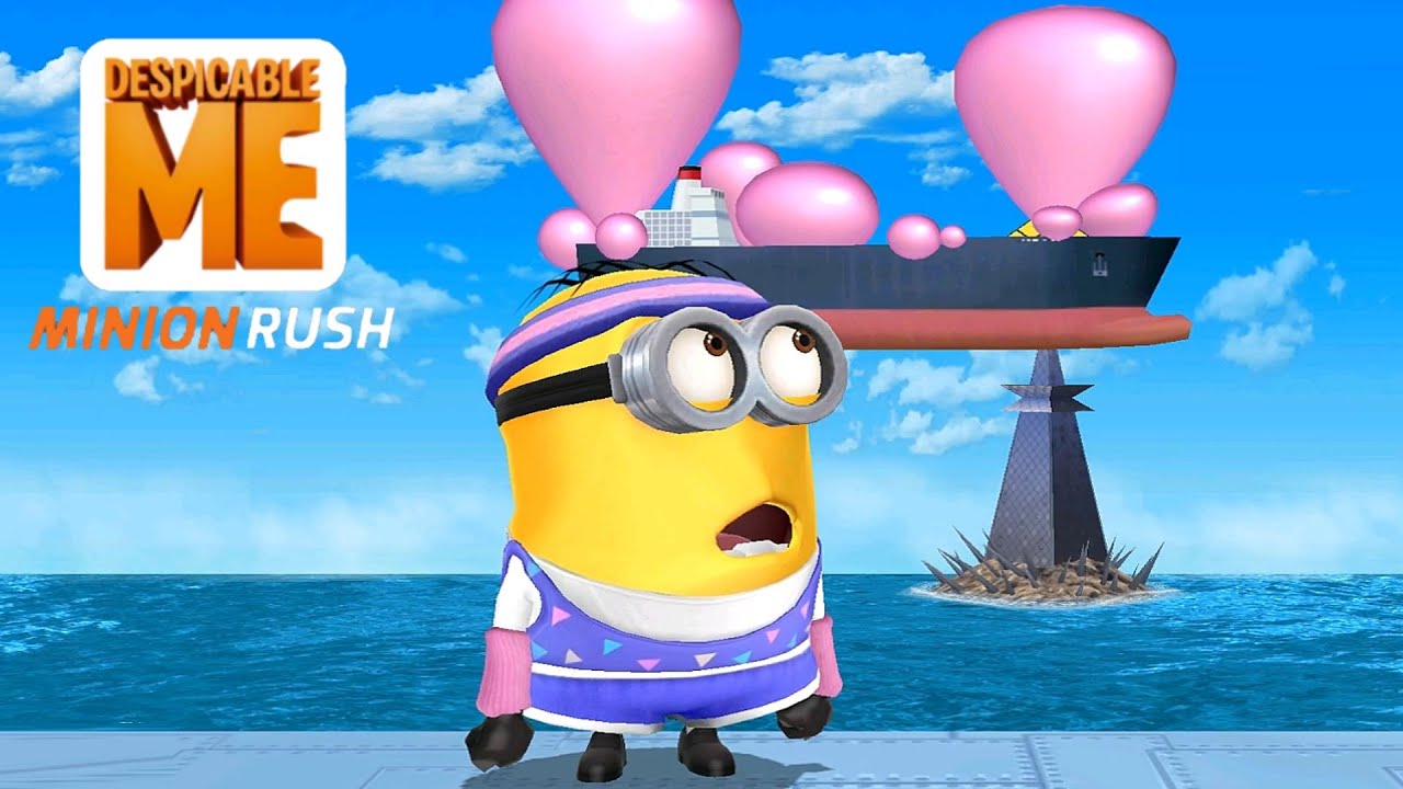 Despicable Me Minion rush Bratts Workout GOLDEN costume Bratts Lair gameplay android ios