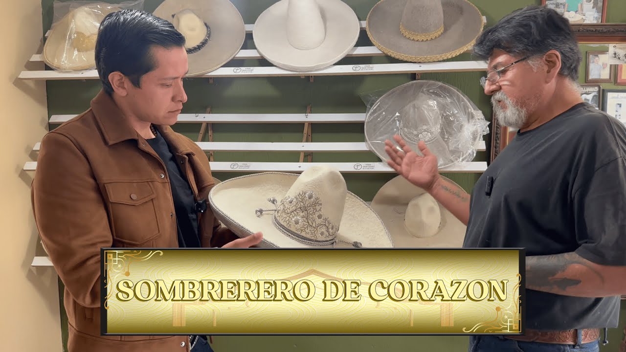 JAVIER TAPIA - UN SOMBRERERO CHARRO CON UN ESTILO UNICO