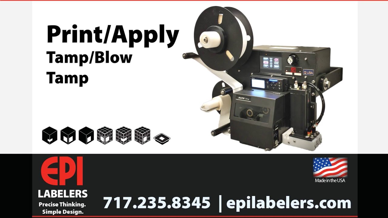 EPI Labelers featuring SATO S84-ex Series Printers