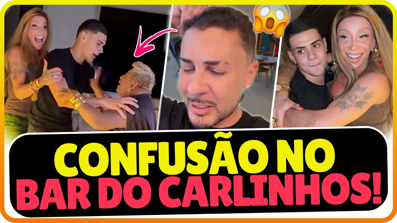 CARLINHOS MAIA SE ARREPENDEU DE CHAMAR PATIXA PARA O BARZINHO DA SUA CASA 😱🌻