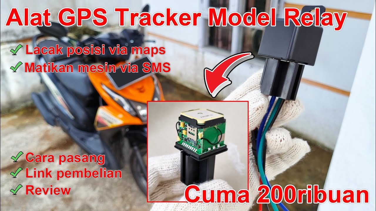 Pemasangan GPS Tracker Di Motor Dengan Mudah