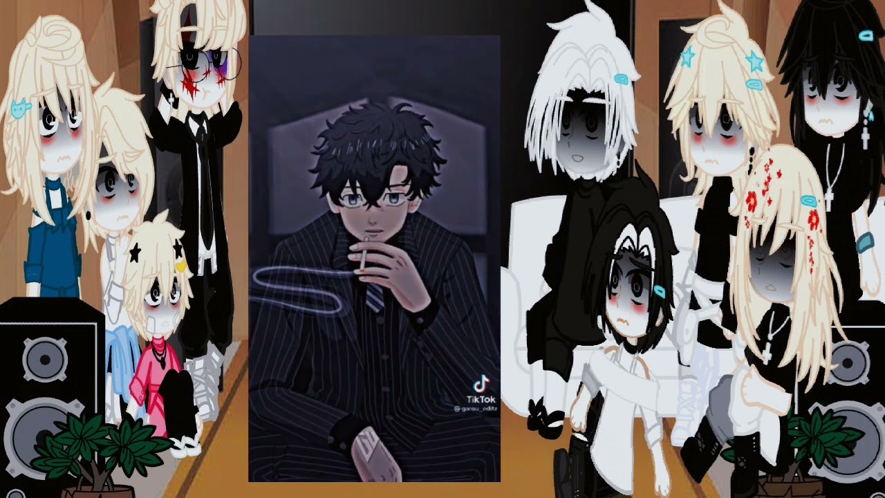 ✦°Mikey's react to takemichi/mitake/react/tokyo revengers/my aus/uas/aleatório/( 1 \ ??? °✦