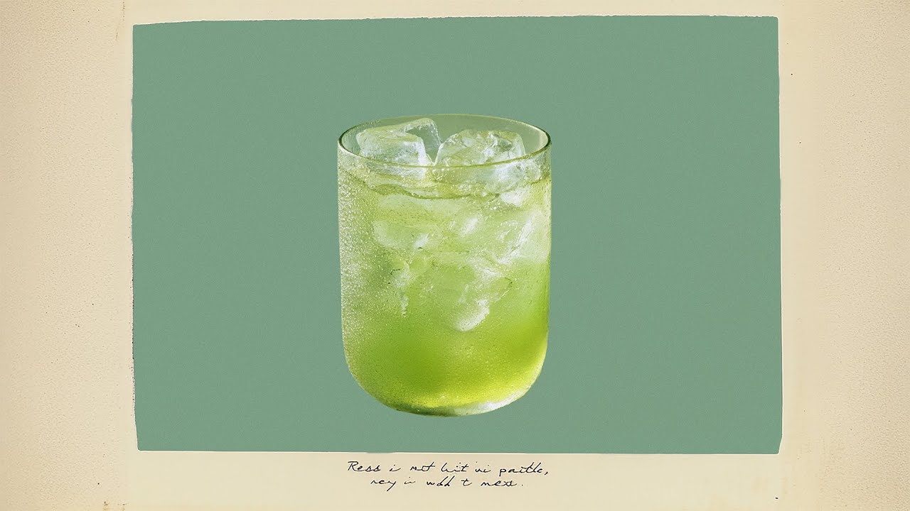 Honeydew Melon Soda .