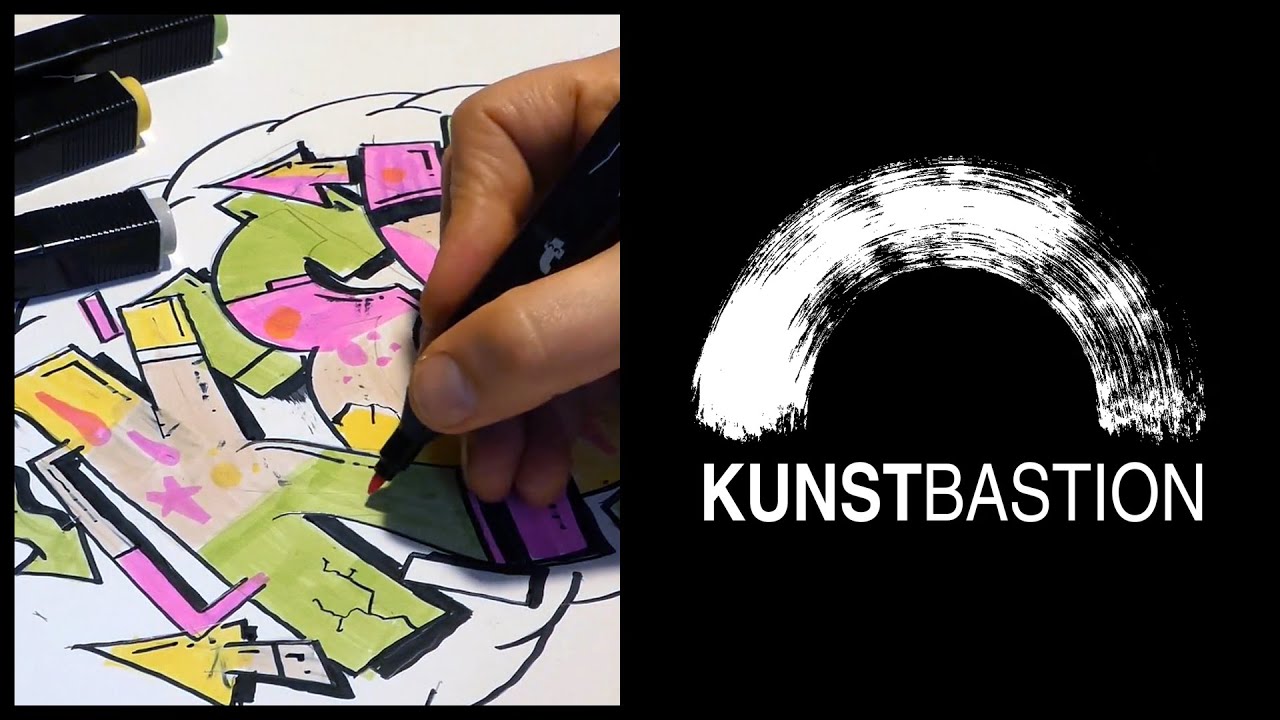 Schritt für Schritt Anleitung: Wie zeichnet man ein Graffiti?