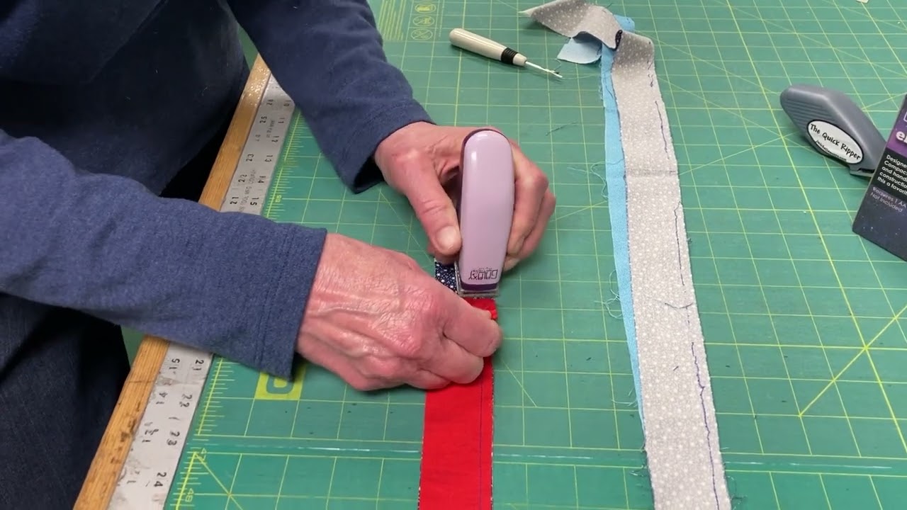 Demonstration: Galaxy Electric Seam Ripper with Jackie