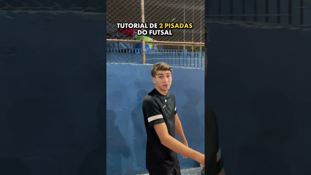 TUTORIAL DE DUAS PISADAS NO FUTSAL #futbol #viralvideo