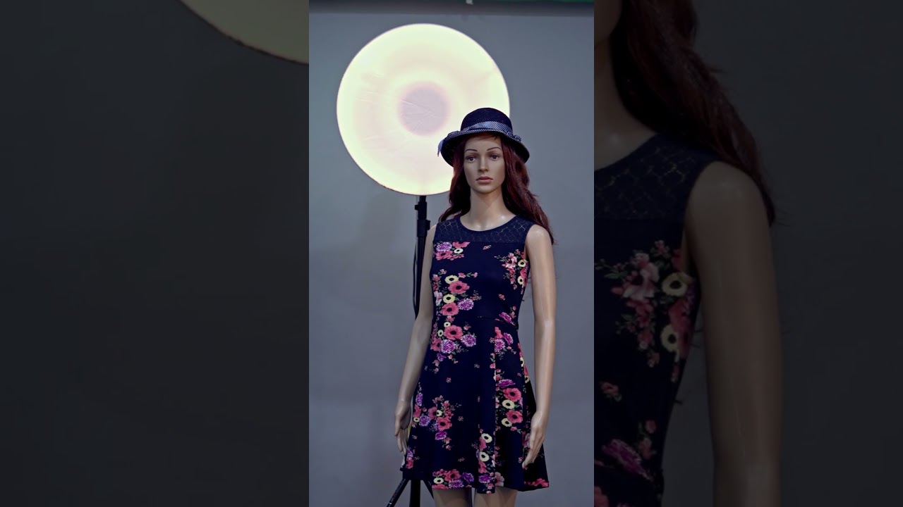 Creative lighting portrait Photography - Full Moon background (part 2)