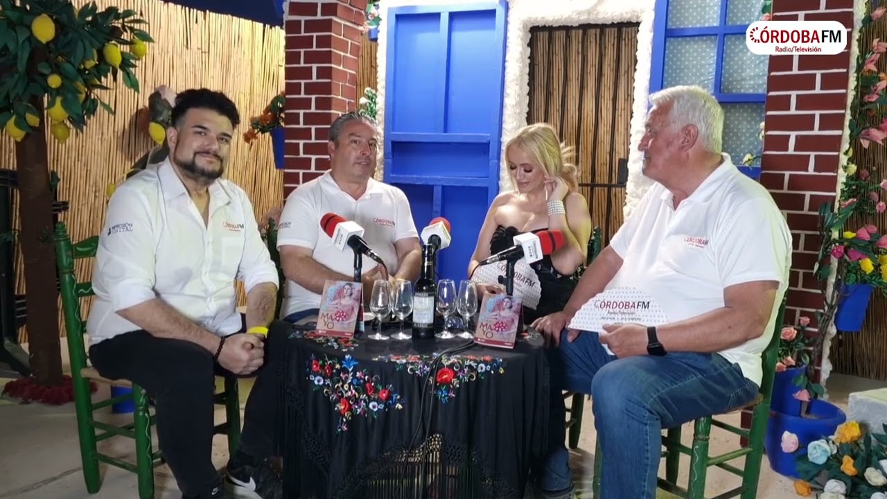 Entrevista a La Húngara en el Set de CórdobaFM TV en la Feria de Nuestra Señora de la Salud