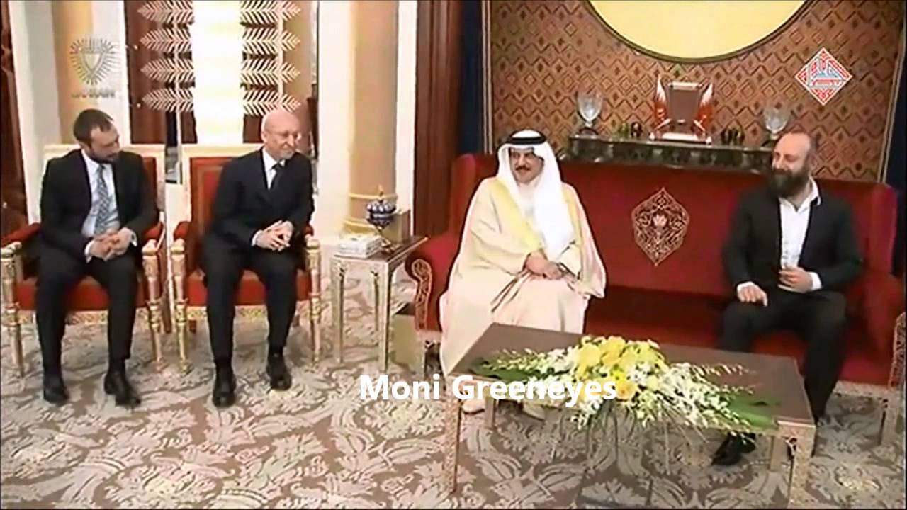 Halit Ergenç,Okan Yalabik,Selma Ergeç & Nur Fettahoğlu were recieved by the King of Bahrain