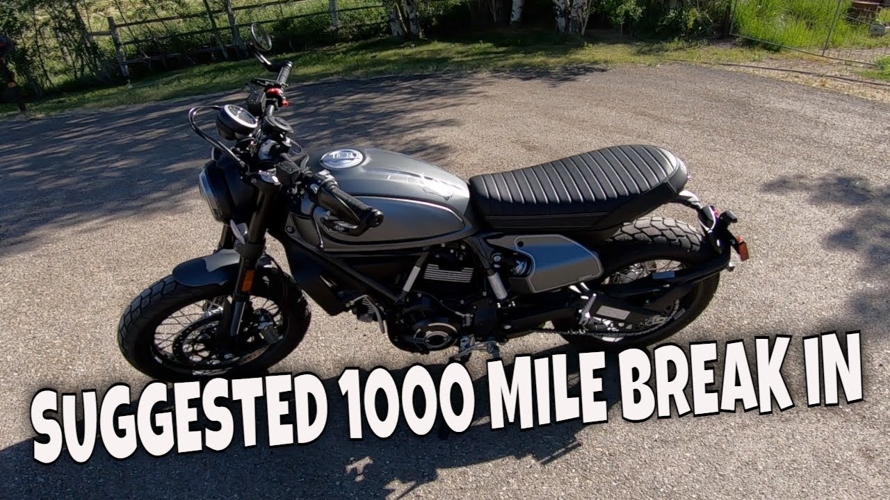 How Do You Break In a New Motorcycle? 2022 Ducati Nightshift