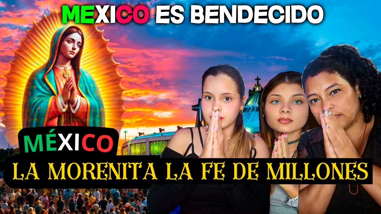 NUESTRA MAMÁ🇨🇺 SE EMOCIONA🥹 con  La VIRGEN de GUADALUPE🇲🇽 POR ESTE MOTIVO ELIGIÓ MÉXICO🇲🇽