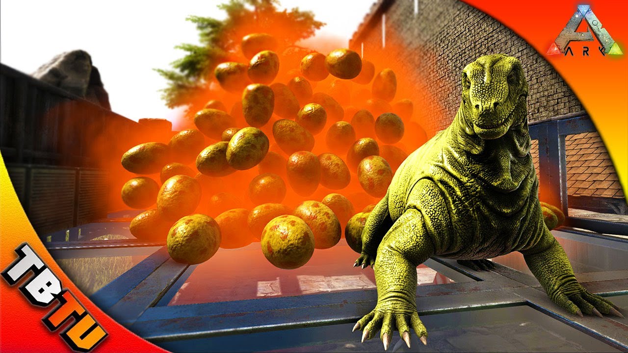 Вылупление Мосхопса! 600 гигабайт! Цветовые мутации Мосхопса! Ark Survival Evolved