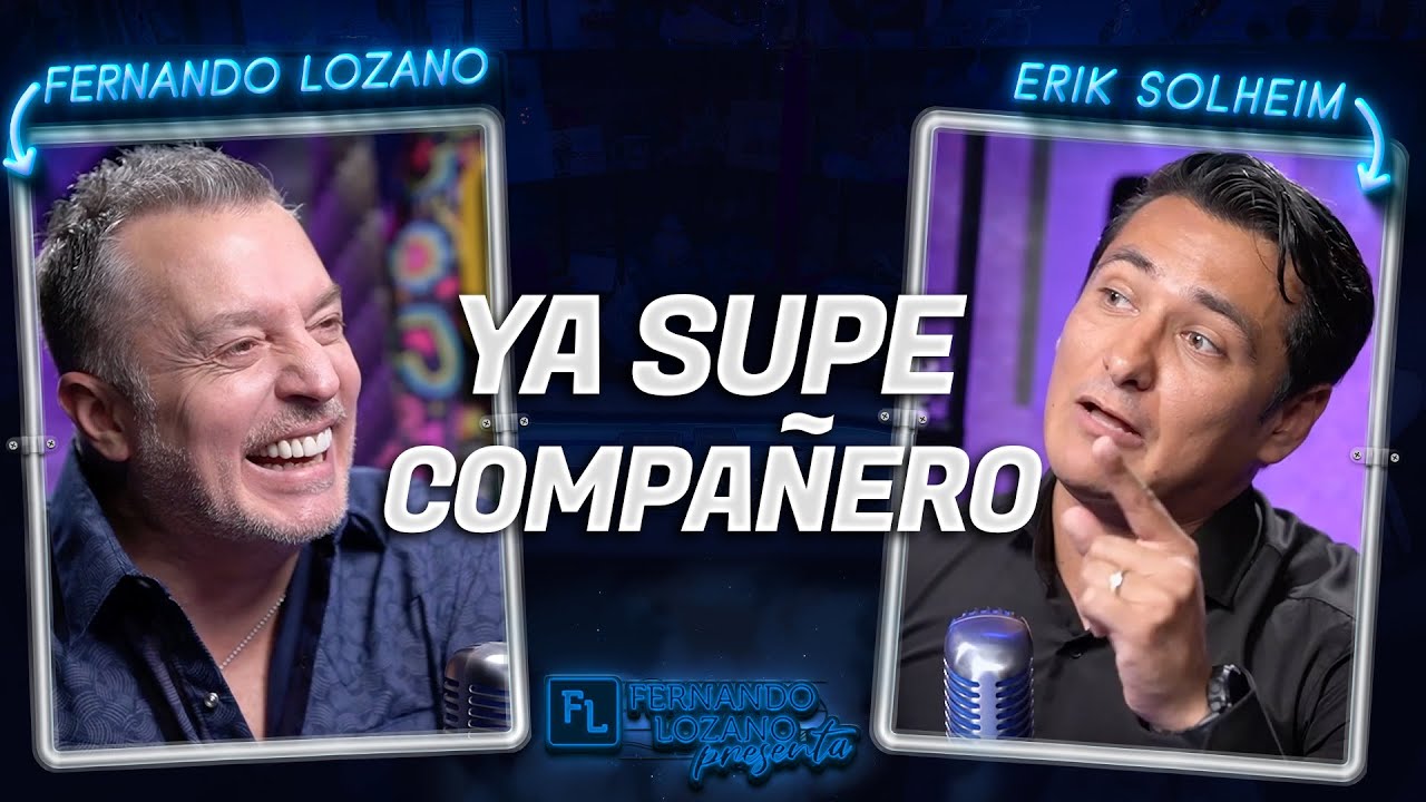 La verdadera historia de porque imito a la Lic.- Erik Solheim y Luis Carlos Ortiz