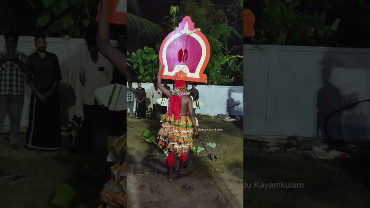 പാഴൂർ തങ്കയത്തിൽ തിരുമുടി എഴുന്നള്ളത്തും കുലവാഴ വെട്ടും // Mudi Ezhunnallath