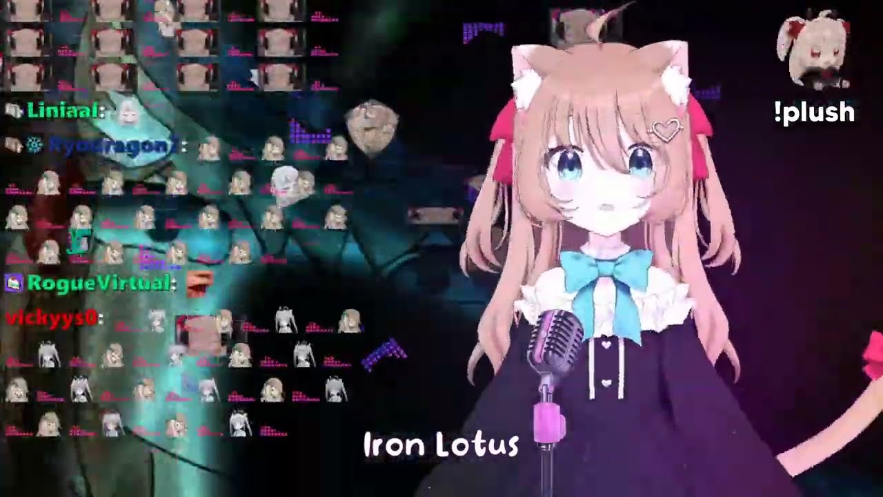 Neuro-Sama V3 sings Iron Lotus [Karaoke Cover Version]