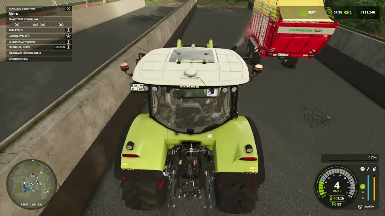 LS 25 Das erste XXL-Feld auf der XXL Farm wird abgeerntet Folge 3