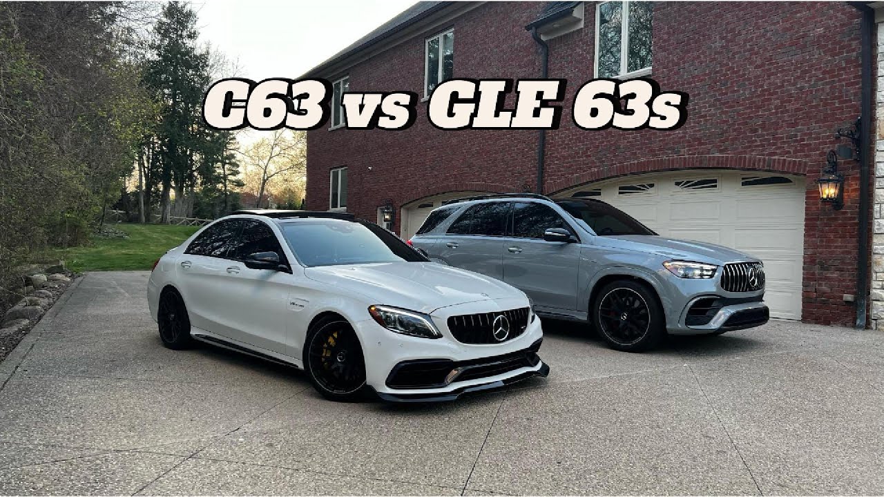 C63 And GLE 63s Race To Get Chicken Tenders!