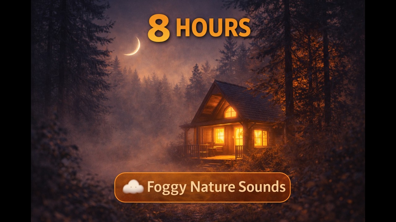 8 Hours of Forest Night Sounds 🌲 Moonlit Sleep Ambience (No Rain, No Music)