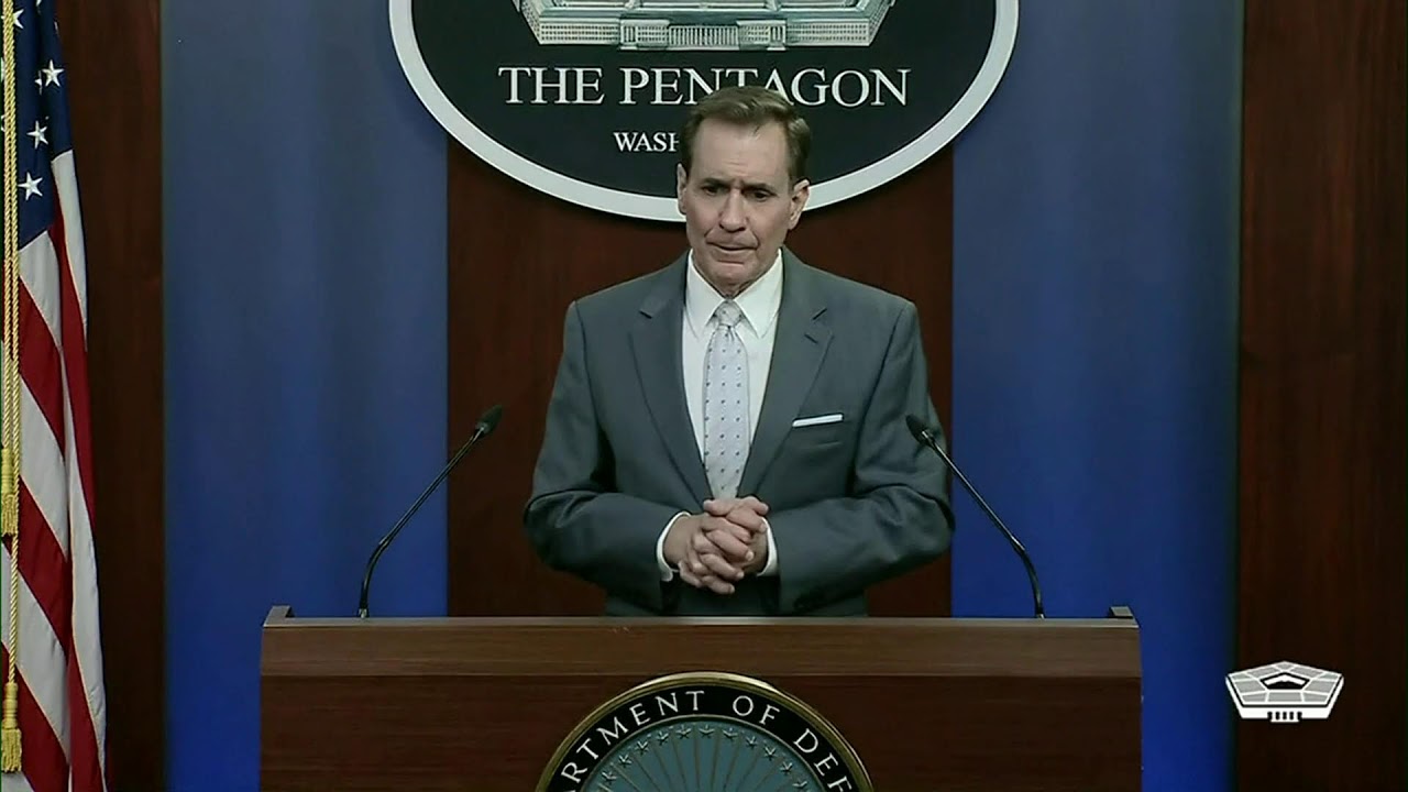 WATCH LIVE: Pentagon briefing with Press Secretary John Kirby