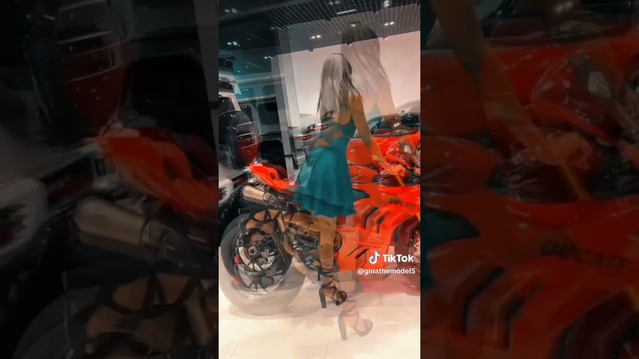 Modeling Posing Tips in car showroom @Ginathemodel, 