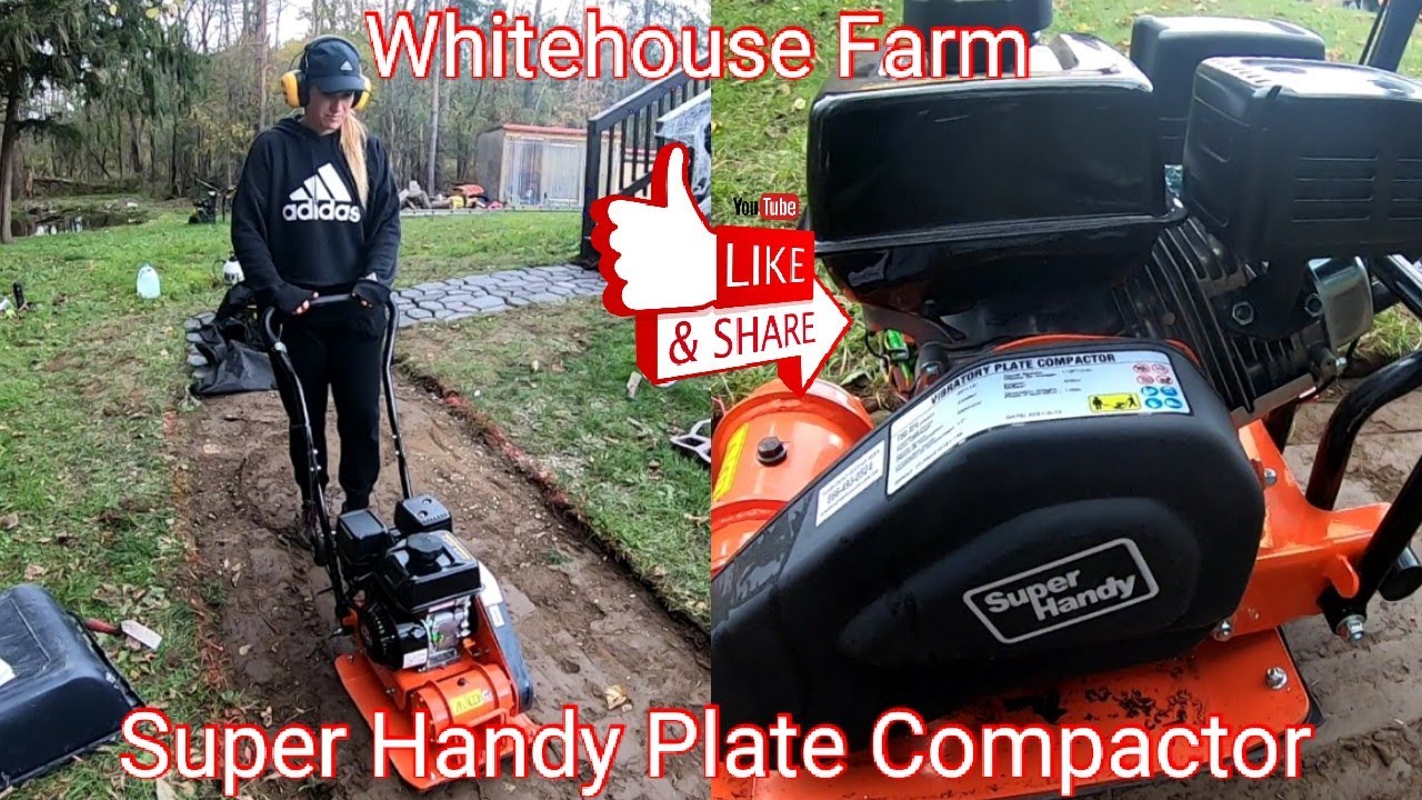 Новейшая супер удобная виброплита: распаковка, сборка и использование!