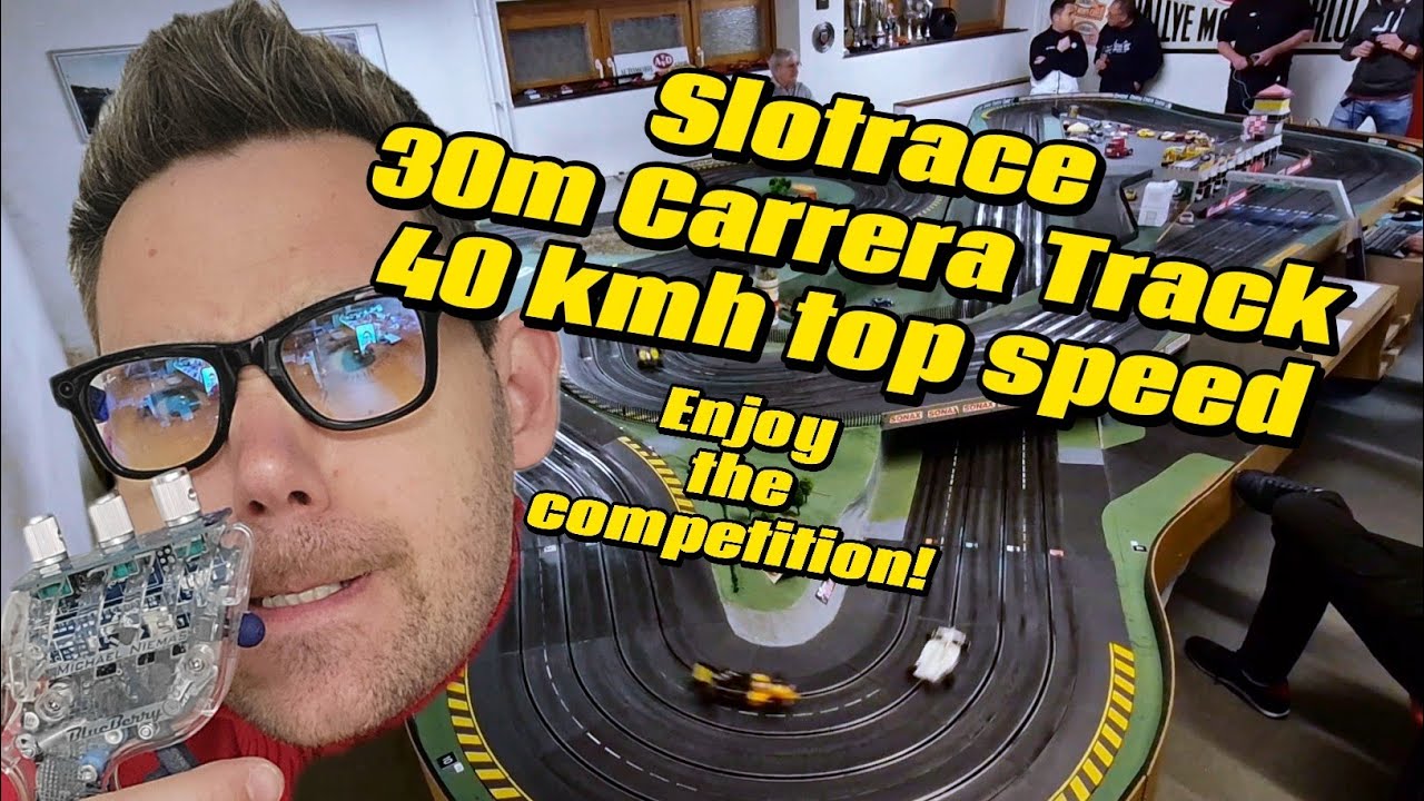 Slot Racing on 30m Carrera Track - Racing 1/24 Formula Cars - Finals Diez/Germany 2025
